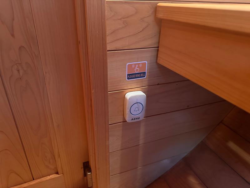 サウナ寸又峡 -TripTrain-の安全への取り組み写真