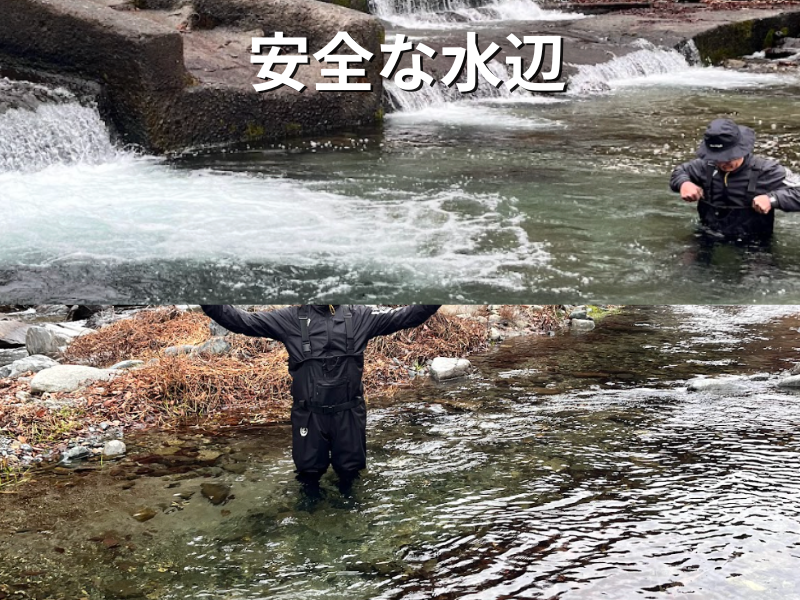 道志川サウナの安全への取り組み写真