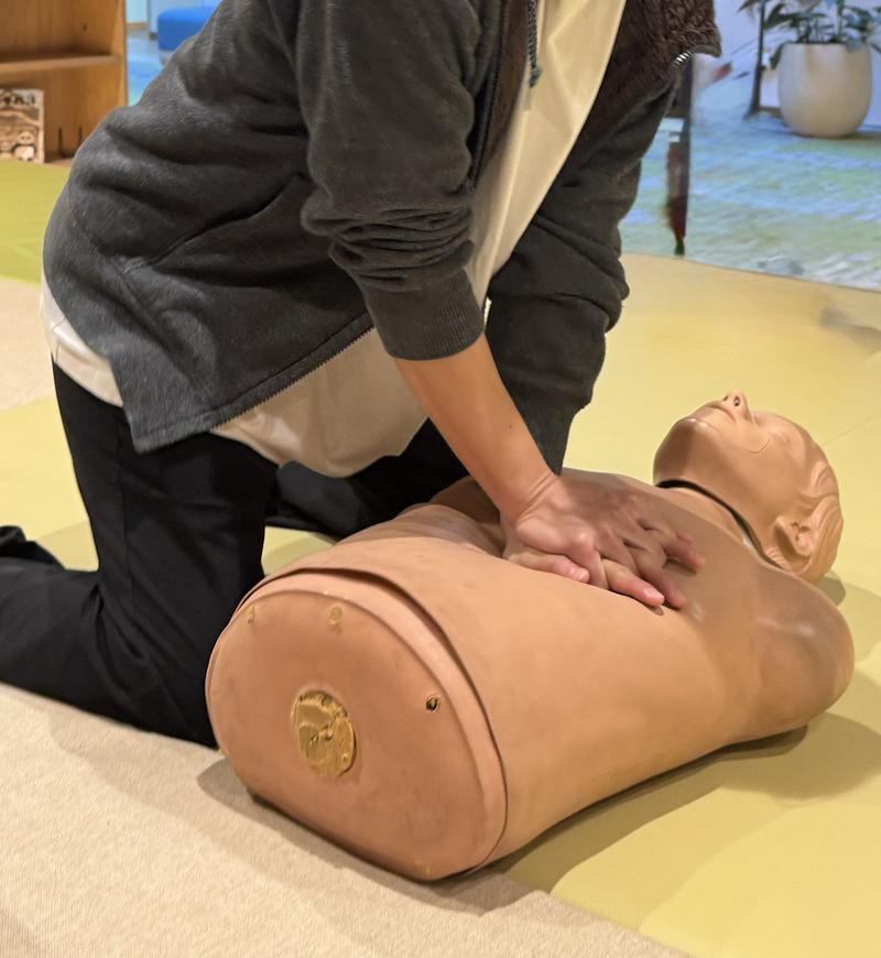 おふろcafé あげき温泉の安全への取り組み写真