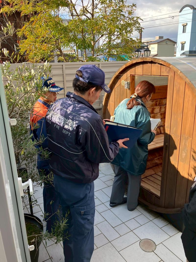 sauna kotonaの安全への取り組み写真