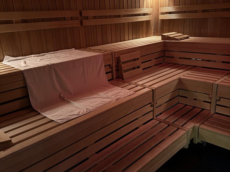 Hotel NH Collection Dresden Altmarkt サウナ室