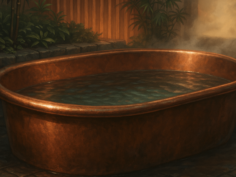 Revitalise Urban Spa 銅の水風呂