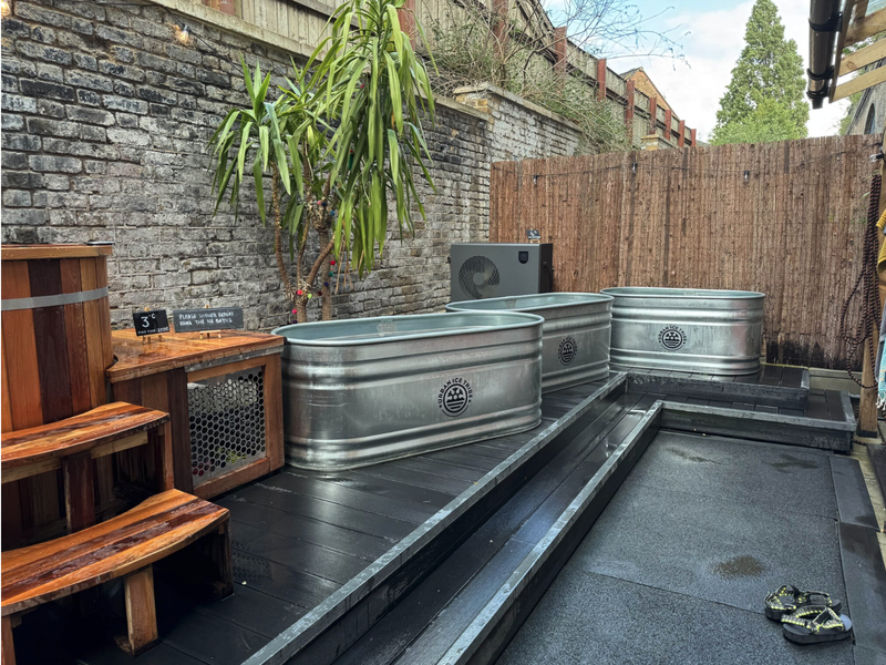 Sauna Social Club 水風呂　10度