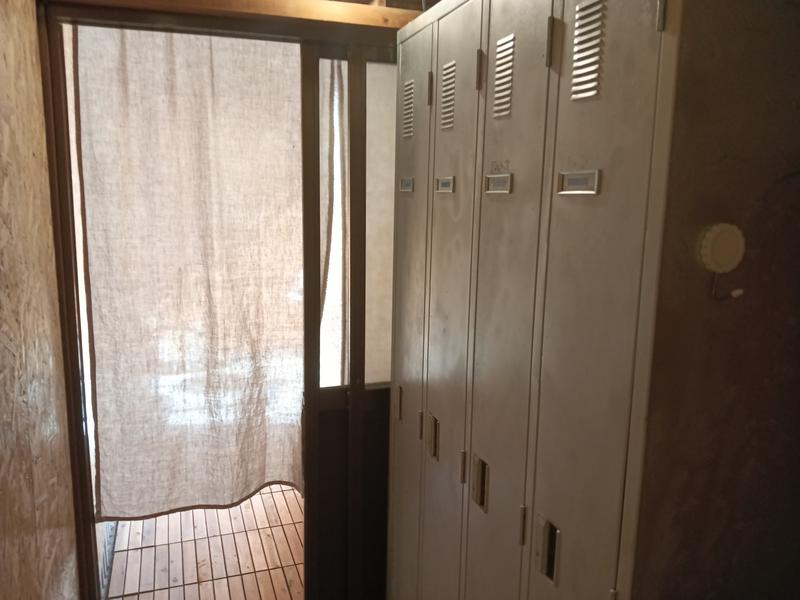 宮田町カフェサウナ ロッカー室