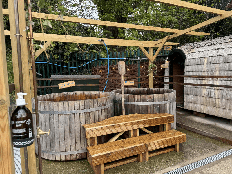 Community Sauna Baths - Camberwell 二つの温度を楽しめる水風呂