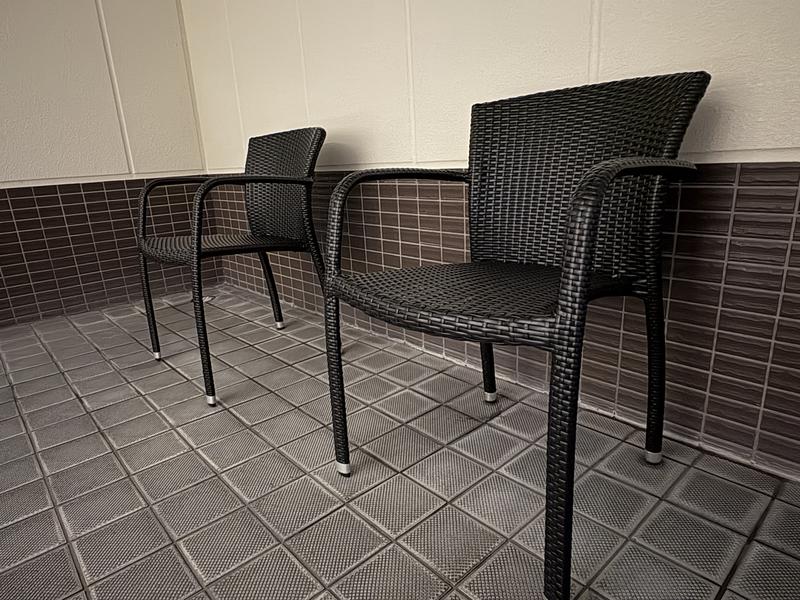 スポーツクラブ&サウナスパ ルネサンス 熊本学園大通24 外気浴用イス