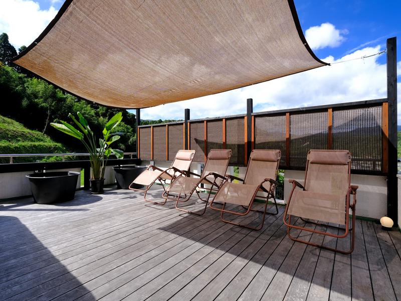 サウナ&ステイ サザンヴィラ 鹿児島 屋外チェア