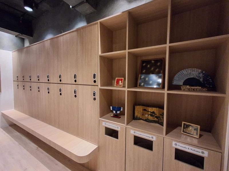 The Yanné, Onsen Hotel 男性更衣室