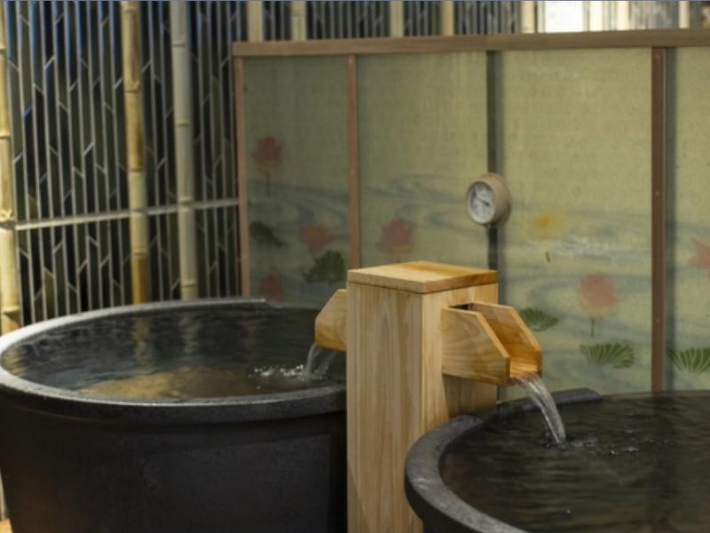 天然温泉 蓮花の湯 御宿 野乃京都七条 壺湯 ※公式サイトより引用