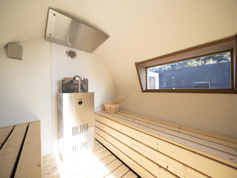 Stoked privatevilla 松輪 木の香りがするサウナ