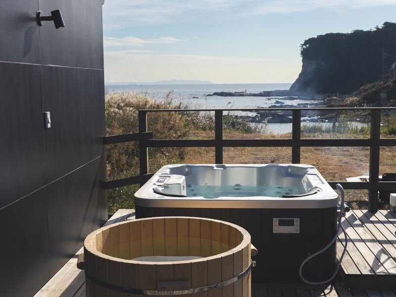 Stoked privatevilla 松輪 水風呂とジャグジー