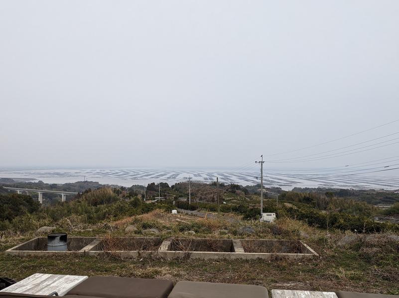 山神キタムラ 有明海の眺め