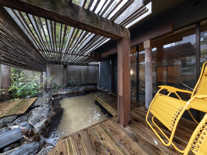 嬉野温泉 枯淡嬉野 男湯外気浴