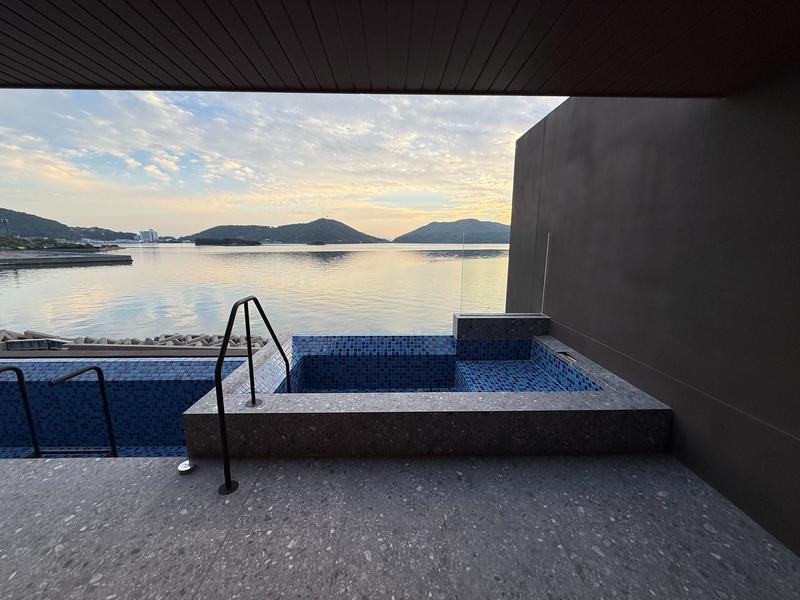 edit x seven 瀬戸内小豆島 ジャグジーバスに入ってサンセットを眺める贅沢