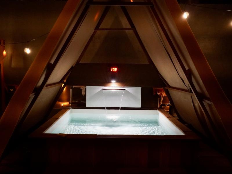 Kayun Icebath Lounge by Bali Sauna Paradise 17〜18度の深い水風呂