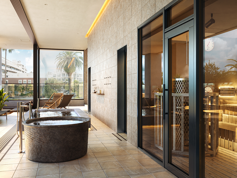 FAV LUX 宮崎 宿泊者専用　共用Spa＆Sauna