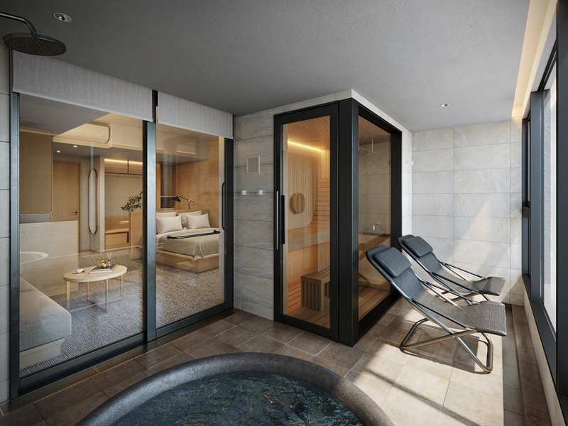 FAV LUX 宮崎 客室｜サウナキング