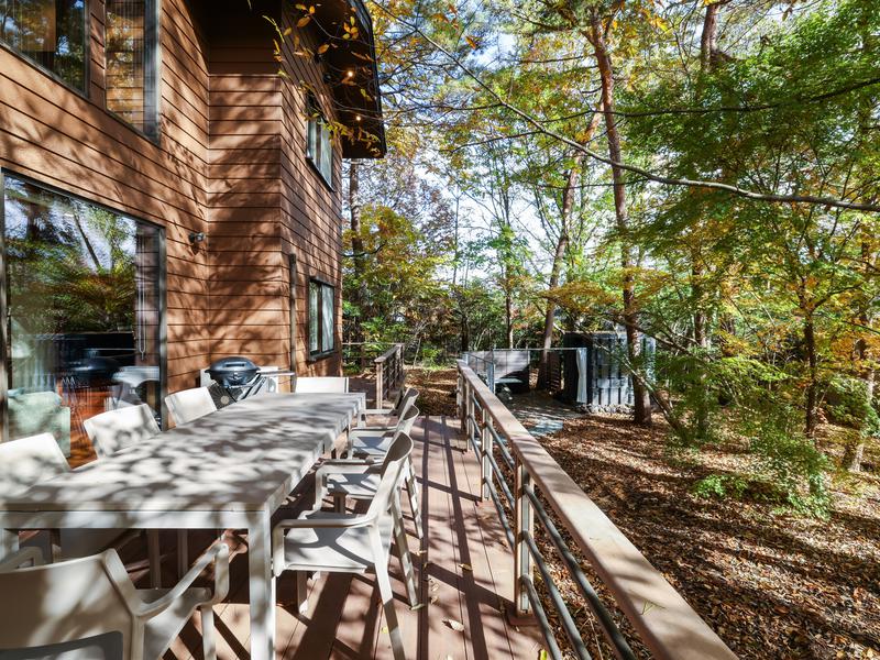 COCO VILLA 軽井沢 豊かな緑に囲まれた施設