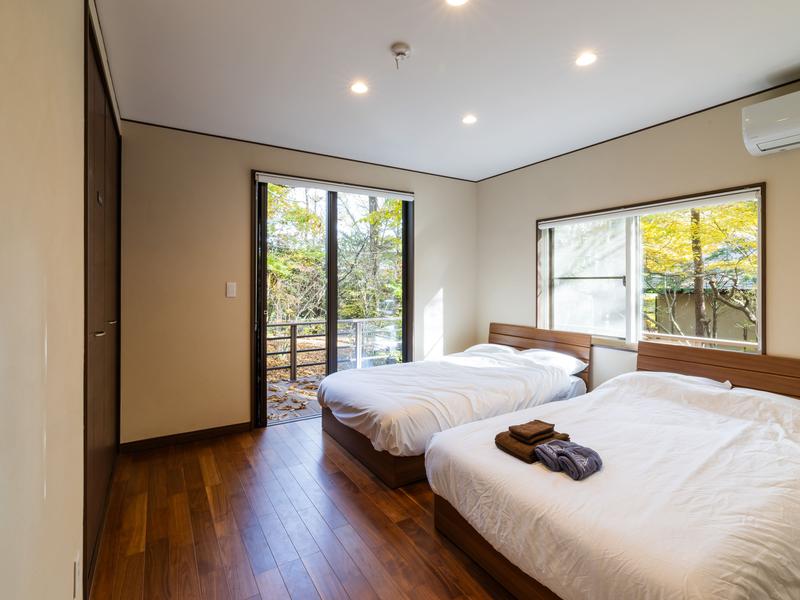 COCO VILLA 軽井沢 ベッドルーム