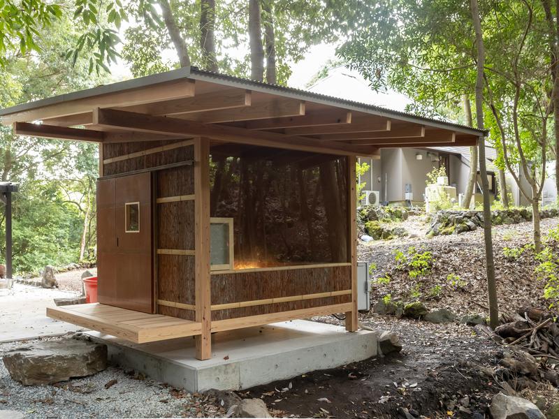 COCO VILLA 伊豆赤沢 サウナ外観