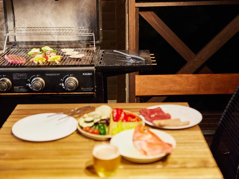 COCO VILLA 南熱海 開放的空間で、本格BBQを