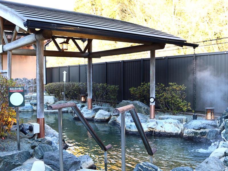 ゆ〜とぴあ温泉 時の湯 露天岩風呂