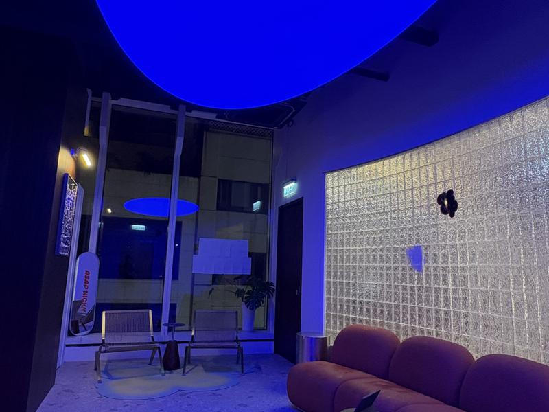 ASAP (Alternate Sauna And Plunge) Chill space