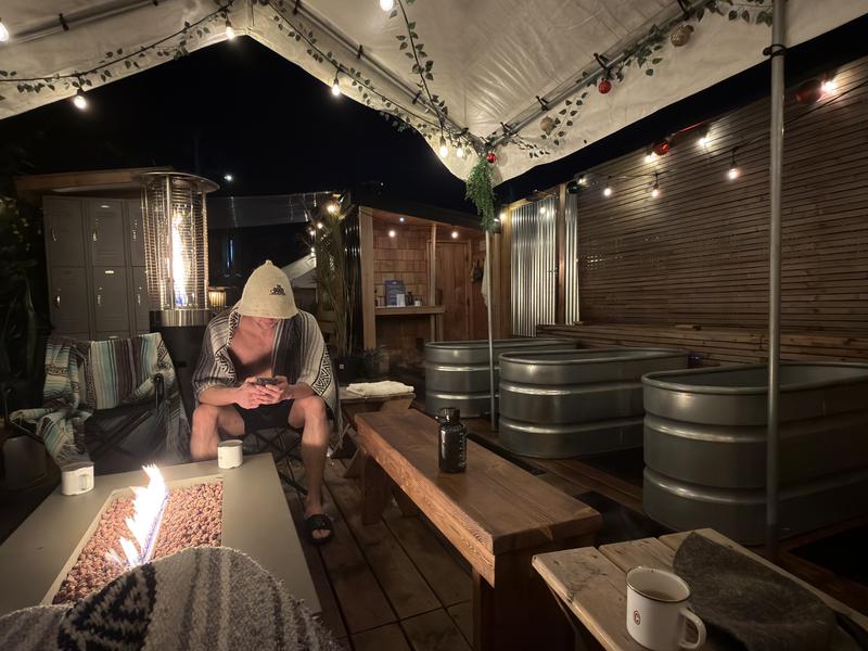 The Good Sauna 外気浴、水風呂