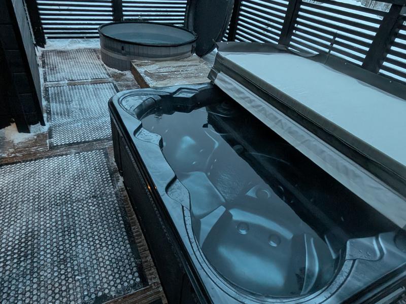 Northern Lights Ranch お風呂と水風呂