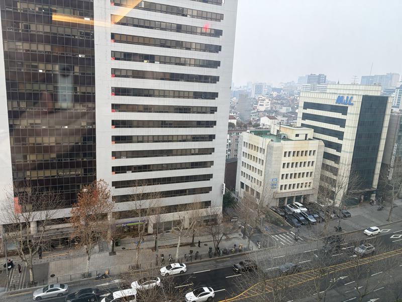 ノボテル アンバサダー ソウル カンナム 窓からカンナム