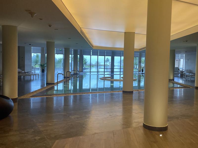 Ishtar Spa by Resense ロビーからエレベーターで降りたところ