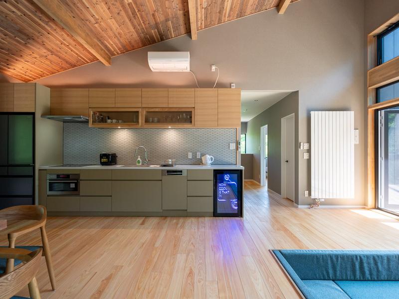 COCO VILLA ニセコアンヌプリ リビングダイニング