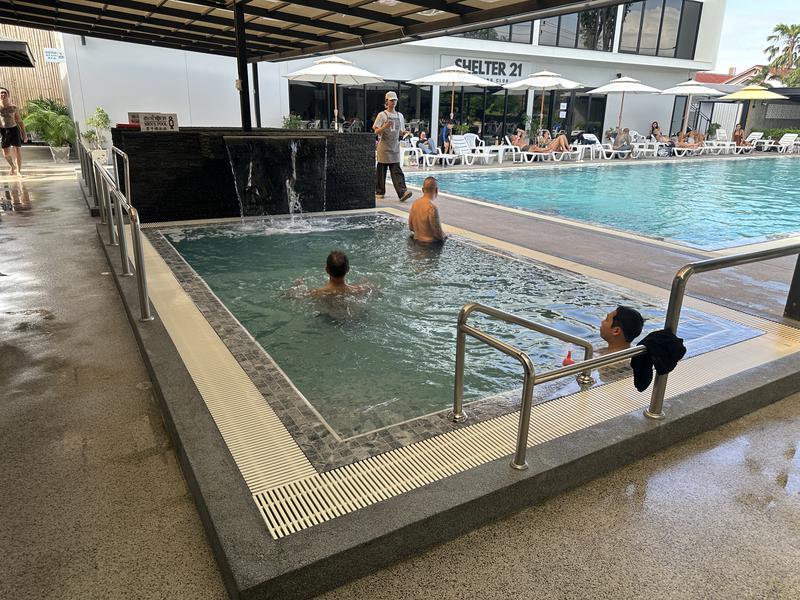 The Oasis Sauna 水風呂(男性用)