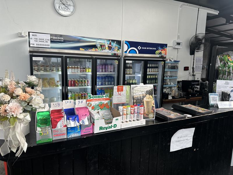 The Oasis Sauna 売店