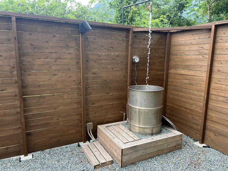 YAMANASHI SAUNA DEER OASIS (やまなしサウナ ディアーオアシス) ドラム缶水風呂
