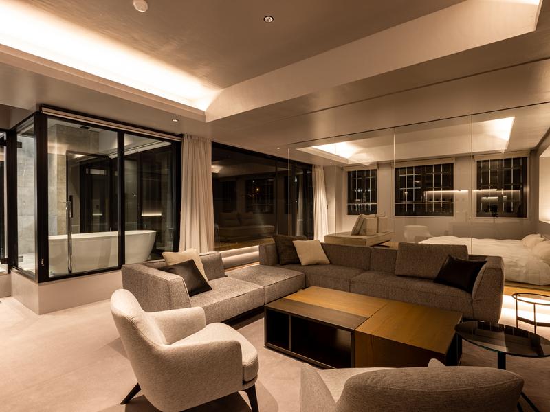 足羽川リトアートasunowa 4階のサウナスイートは、客室内にプライベートサウナを備えた特別なお部屋です。