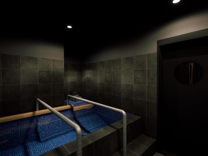 SHIAGARU SAUNA 神田×秋葉原店 フローティング水風呂