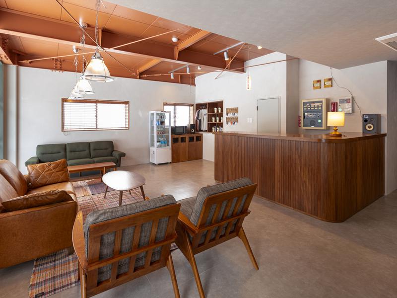 HOTEL&SAUNA WAYPOINT ラウンジ