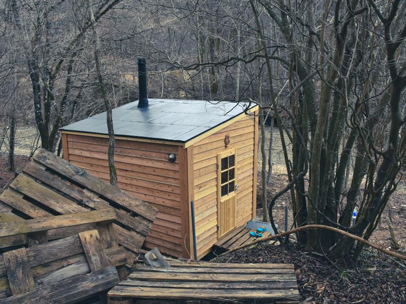 HAKOIRI SAUNA 最大8人収容可能のサウナ小屋