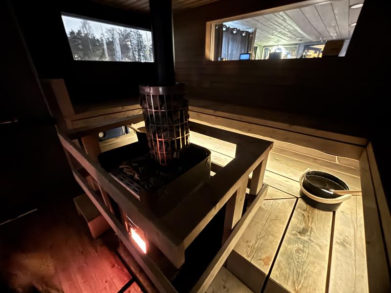 Saunalautta Hiisi サ室