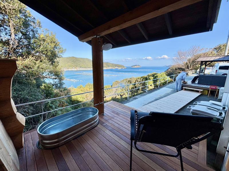 椿ハウス オーシャンビュー外気浴