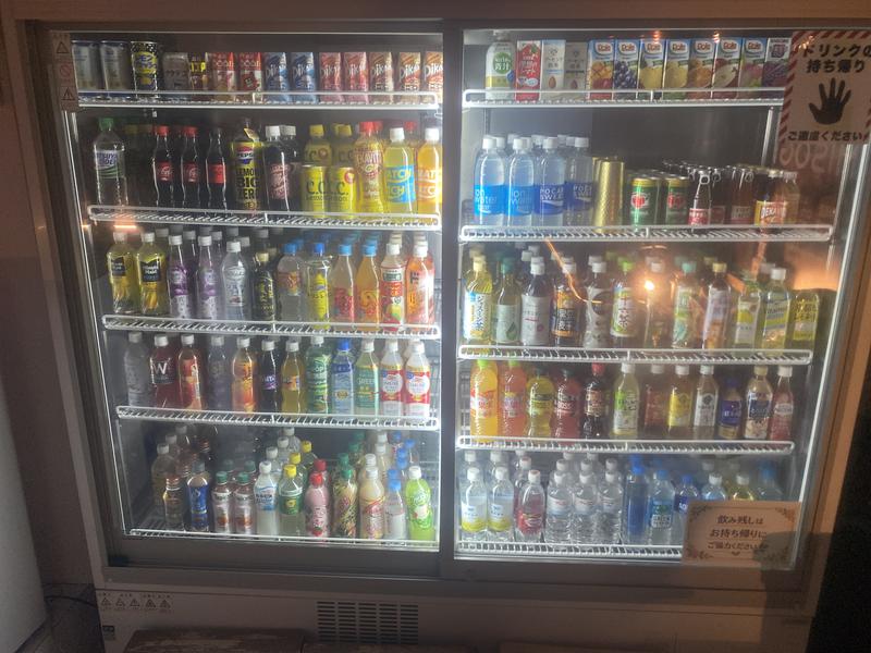 SAUNA GYM MISOGI 愛野店 ドリンク飲み放題