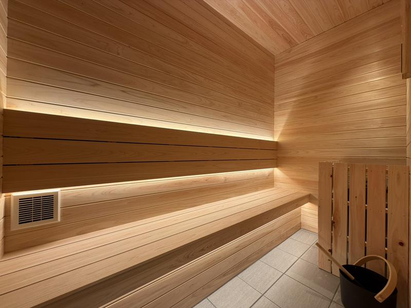 癒手 private sauna サウナ室
