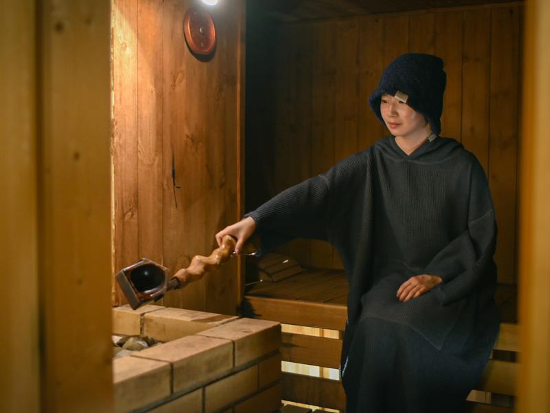 SaunaLab Kanda (サウナラボ神田) 全室セルフロウリュができます