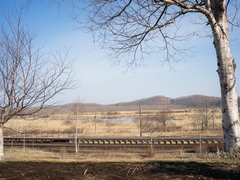 Kushiro Marshland Hostel THE GEEK 外気浴 景色