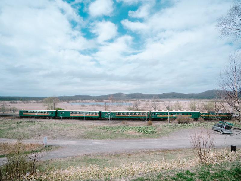 Kushiro Marshland Hostel THE GEEK 外気浴　景色