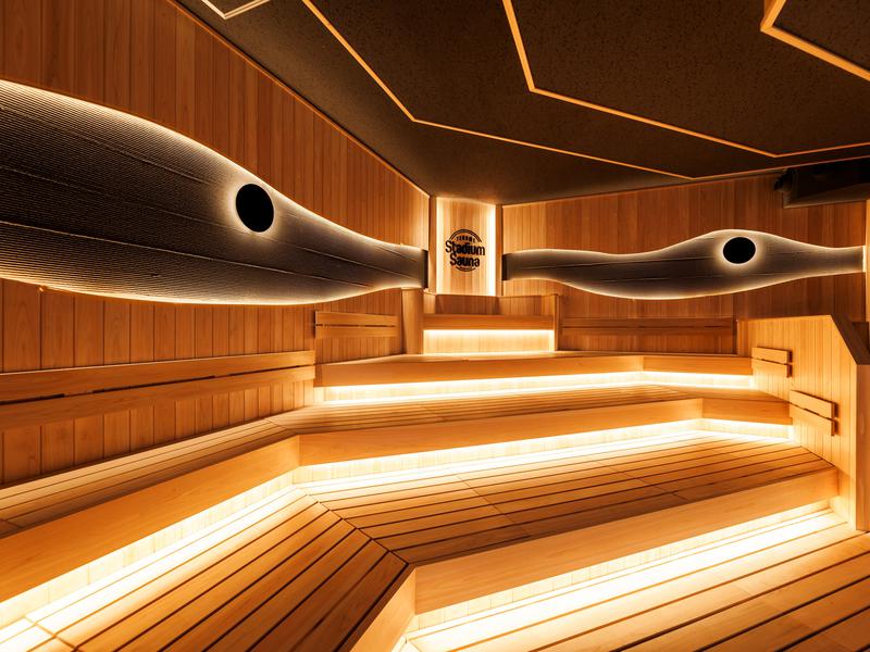 天然温泉リラックスパーク テルメ金沢 男性スタジアムサウナ