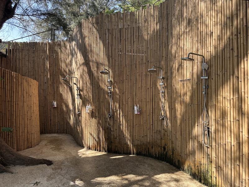 Jintana Herb Sauna by the Beach シャワー