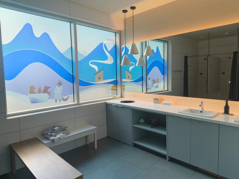 Tality Wellness Shipyards 男女別ロッカールーム。トイレとシャワーも２つずつ付いています。