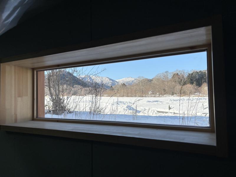 KOBU SAUNA 窓からの風景